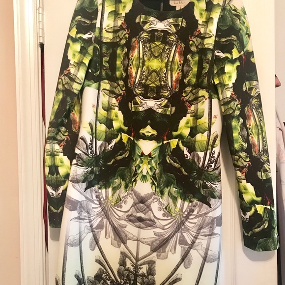 Nicole Miller Mercedes Neoprene Dress - Picture 4 of 6